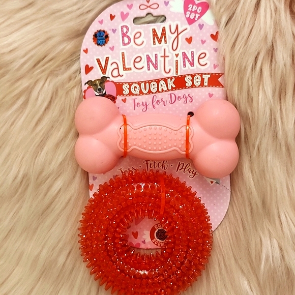 Brand New EUROPEAN HOME DESIGNS HOLIDAY INSPIRED Squeak Set Toy For Dogs-2CT. - Picture 1 of 3